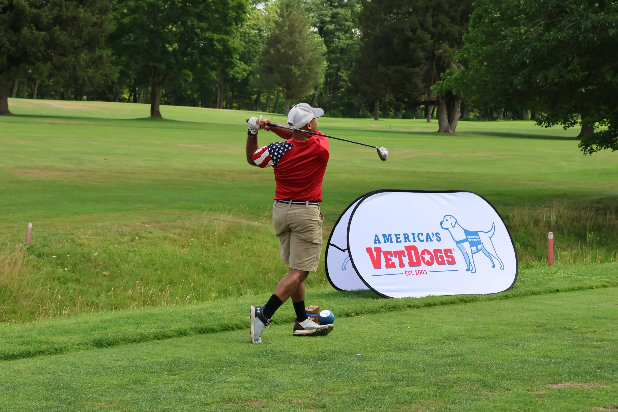 PGA Hope player golf swing