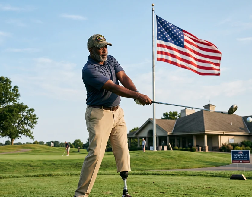 Veterans on the course
